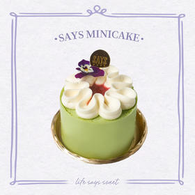 浓情开心果minicake