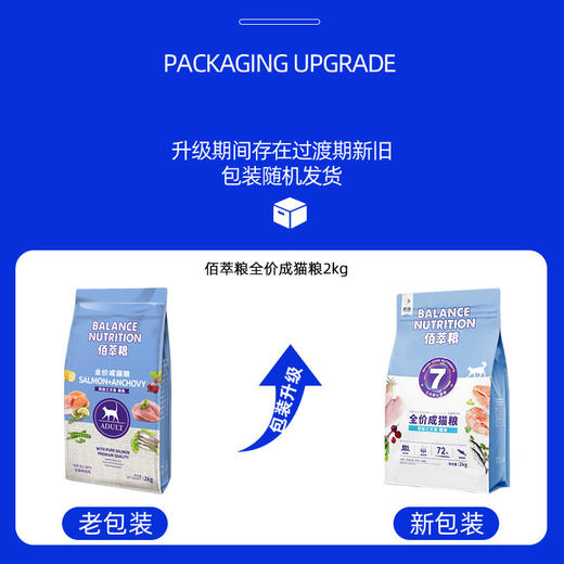 麦富迪佰萃全价 【三文鱼+鳀鱼】双拼成猫幼猫粮美短英短通用小鱼干猫粮2kg 商品图3