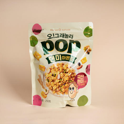 好丽友糙米扁桃仁谷物片(中文版)  250g 商品图0