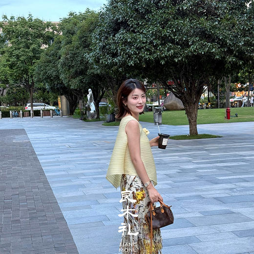 【不退不换】双层流苏半裙(X7402F) 商品图2