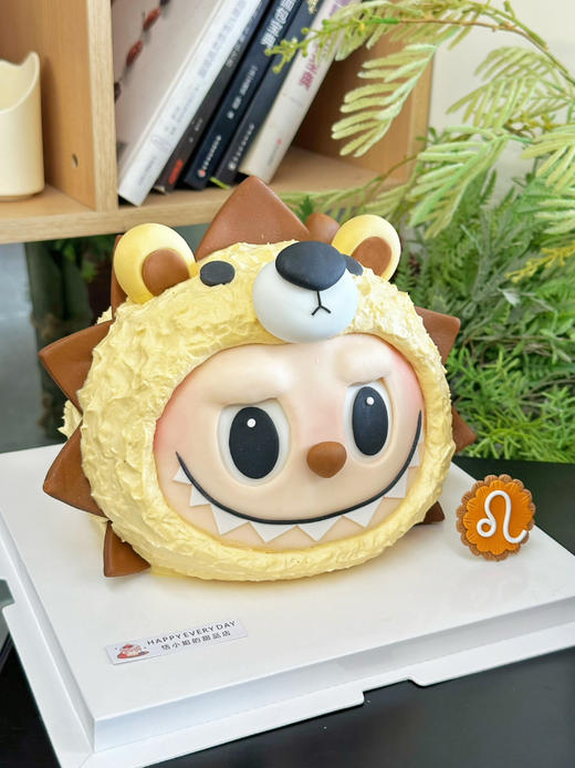 狮子座拉布布定制蛋糕，提前3天以上预定，照片均为手机实物拍照 商品图3