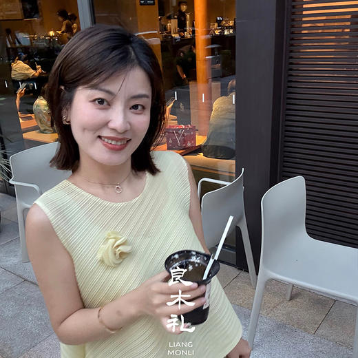 【不退不换】良木礼褶皱上衣(X7401F) 商品图3