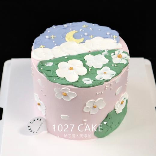 1027CAKE |  油画风 手绘 星河 商品图0