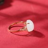 「一口价」【莹润星芒】金镶羊脂玉戒指 商品缩略图2