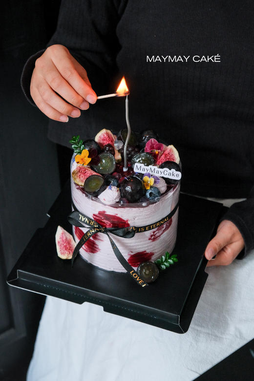 【充值兑换】巨峰葡萄蛋糕（可可胚）【A5099】 商品图2