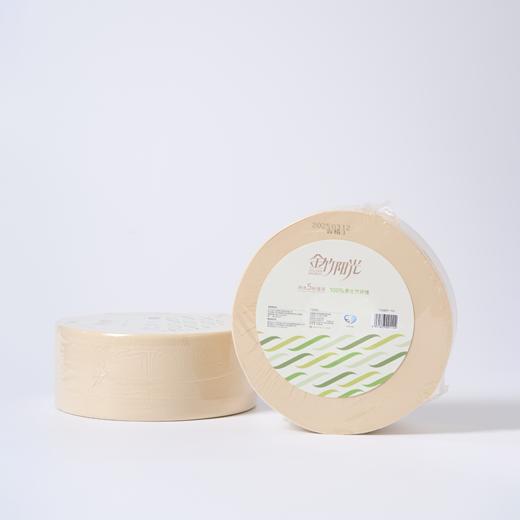 金竹阳光医护母婴级本色小盘卷纸94mm*120mm*3层700g/卷（大卷纸）12卷/箱 商品图4