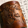 民国竹雕老笔筒 商品缩略图4