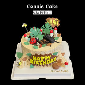 🐞【森林奇遇·昆虫树桩蛋糕】