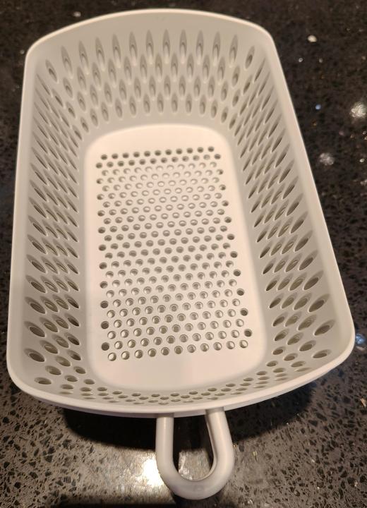 MZ-3534AKEBONO长方形洗菜滤水盆套装白色 商品图0