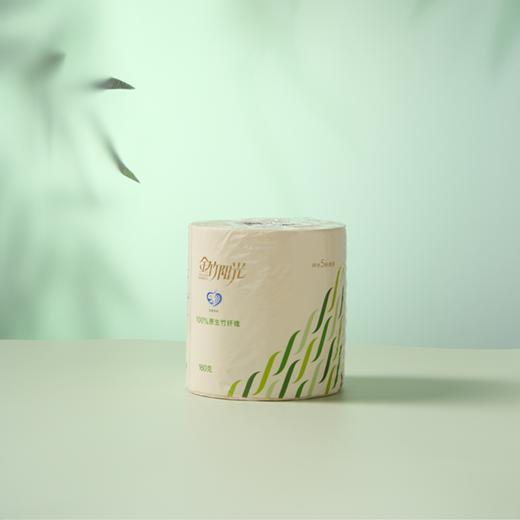 金竹阳光医护母婴级本色卫生纸108mm*138mm*4层 160g/卷（有芯）20卷/箱 商品图3