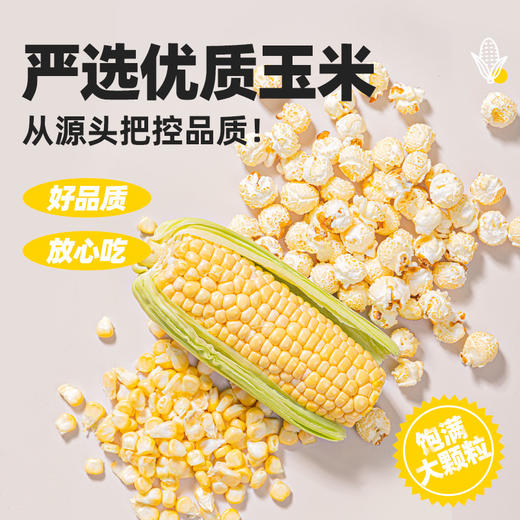 轻小虎0蔗糖爆米花 商品图2