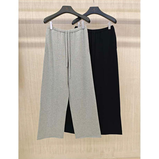 【未开售】良木礼羊绒毛针织裤（Q8191） 商品图0