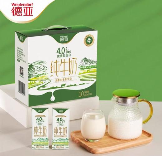 德亚新西兰进口高蛋白全脂牛奶（250ml x 10） 商品图0