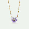 订购6周到｜Les Nereides-Purple pansy-紫色 三色堇 吊坠 项链［法国设计师］ 商品缩略图3