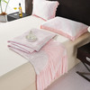 【多样屋专柜】多样屋凉席可水洗轻奢双面凉感席三件套-粉色/250*250cm（两枕套+一凉席） 商品缩略图3