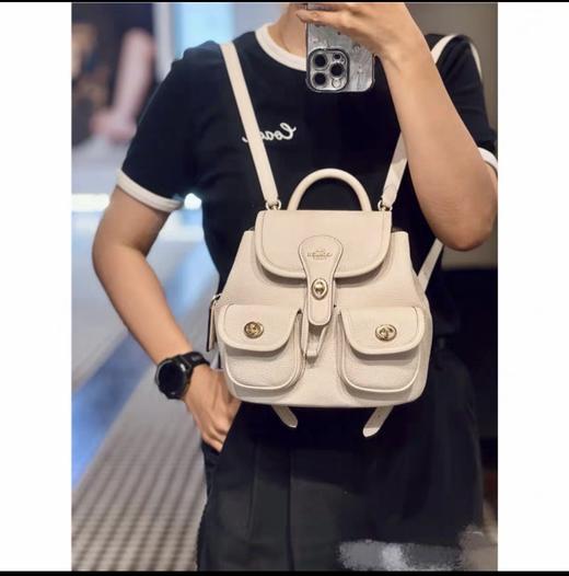 KC蔻家女包Hadley23号双肩包 奥莱新款女士手提揹包旅行 商品图2