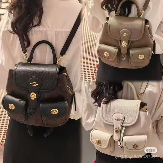 KC蔻家女包Hadley23号双肩包 奥莱新款女士手提揹包旅行 商品图0