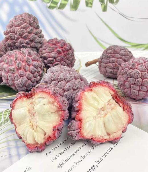 海南玫瑰释迦果 口感绵滑 有淡淡玫瑰香 商品图3