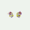 订购6周到｜Les Nereides-Purple clematis-铁线莲 常春藤 耳钉［法国设计师］ 商品缩略图2