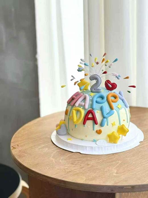 多巴胺烟花·奶油蛋糕 商品图0