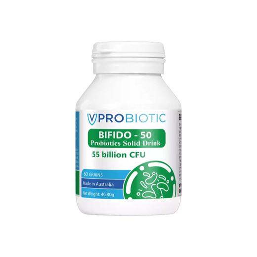 VPROBIOTIC 复益奥 螺旋藻益生菌固体饮料 60粒/瓶 商品图0
