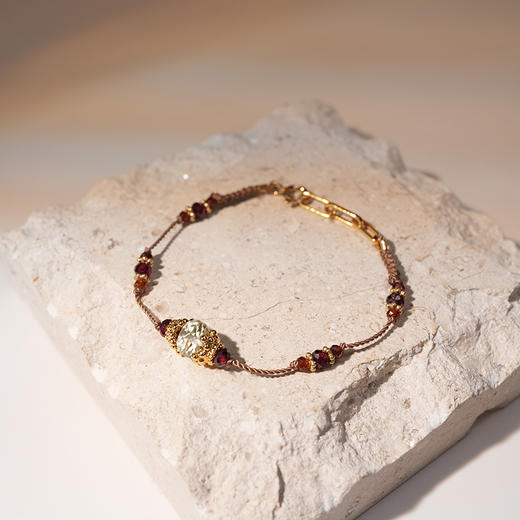 北京仓｜Tityaravy-UMA-石榴石 手链［法国设计师］ 商品图0