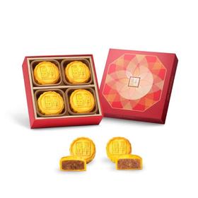 半岛月饼2025 迷你盐烤和牛及伊比利亚火腿月饼 – 4 个装