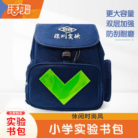 深圳实验小学生护脊书包