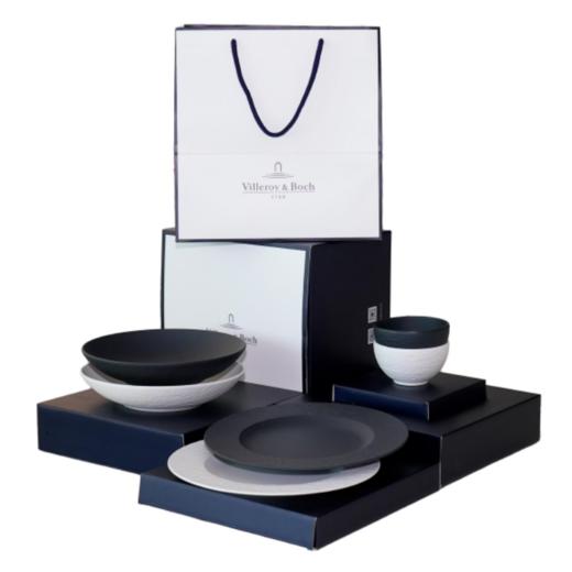 villeroyBoch德国唯宝进口匠心岩餐具套装家用轻奢高级2人食用唯宝匠心岩二人食餐具 商品图4