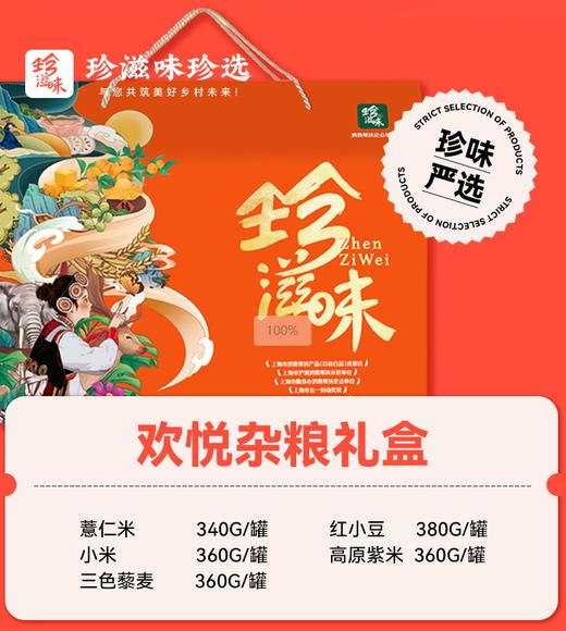 珍滋味冬送温暖礼包-欢悦杂粮100型 商品图0
