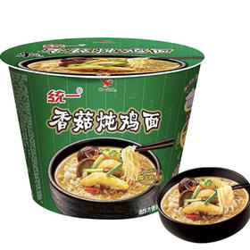 统一香菇炖鸡面 方便面 泡面 桶装 98g 宵夜速食