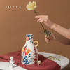 【多样屋专柜】JOYYE花眷-繁花小花瓶-玫瑰/黄花 礼物送女生釉下手绘花瓶客厅 商品缩略图2