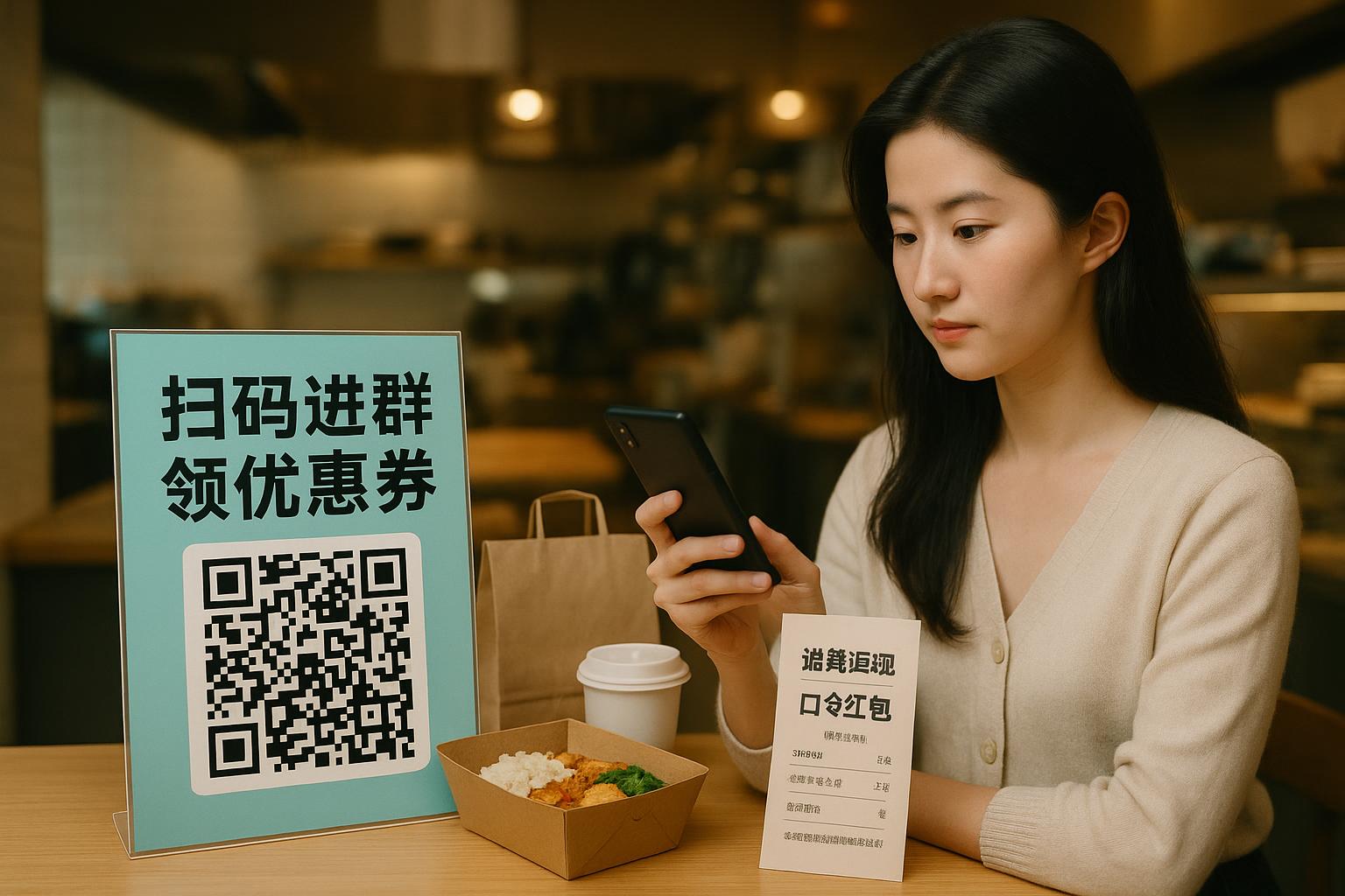 如何让顾客扫码进群并激活首次消费？
