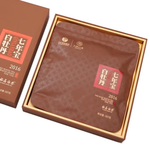 七年宝白牡丹357g饼/盒 商品图5
