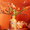 【多样屋专柜】JOYYE大吉大利花瓶节日送礼物釉下彩插花器客厅摆件 商品缩略图7