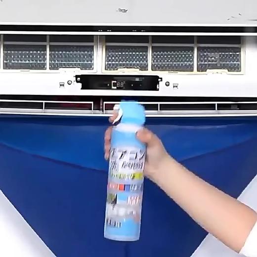 严选空调清洁剂集水袋去味除脏泡沫空调清洗剂神器家用免拆免洗空调挂机喷雾500ml 商品图3