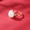 「一口价」【莹润星芒】金镶羊脂玉戒指 商品缩略图1