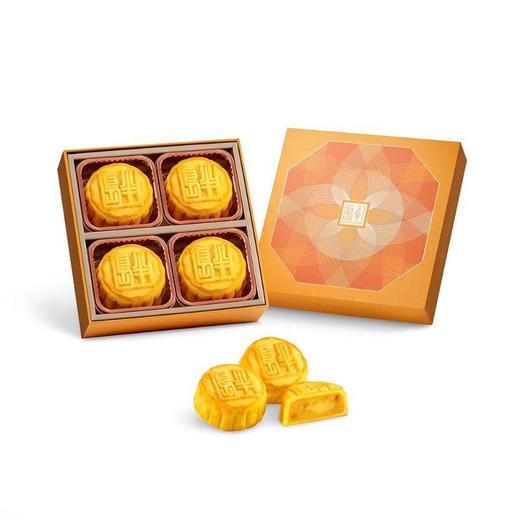 半岛月饼2025 迷你芒果布丁味月饼 – 4个装 商品图0