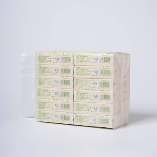 金竹阳光医护母婴级本色面巾纸200mm*200mm*3层*30片（方巾纸）48包/箱 商品图3