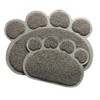 严选灰色猫砂垫猫咪脚垫防止猫砂散落狗狗垫子爪印宠物垫子1个 商品缩略图1
