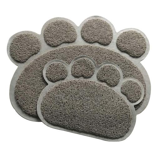严选灰色猫砂垫猫咪脚垫防止猫砂散落狗狗垫子爪印宠物垫子1个 商品图1