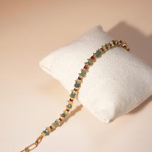 订购8周到｜Tityaravy-SRIPHALA-石榴石 串珠 手链［法国设计师］ 商品图2