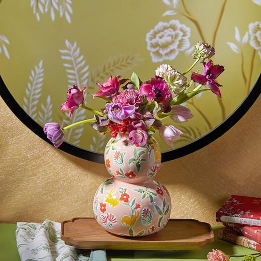 【多样屋专柜】JOYYE瑞兽纳福花瓶-玉兔（IP款）客厅摆件节日礼物 商品图1