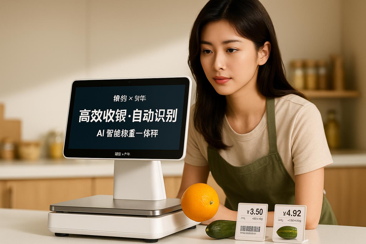 新一代AI一體秤收銀機(jī)：價(jià)格對(duì)比與門店實(shí)測效果