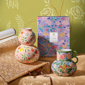 【多样屋专柜】JOYYE瑞兽纳福花瓶-玉兔（IP款）客厅摆件节日礼物