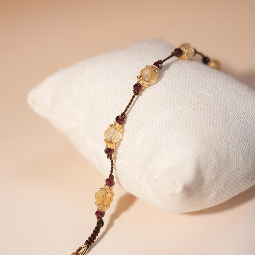 北京仓｜Tityaravy-SRIPHALA-黄水晶 手链［法国设计师］ 商品图1