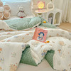 自然醒A类婴儿级针织棉豆豆绒大豆被冬被子被芯单人春秋被褥四季通用YBY 商品缩略图7