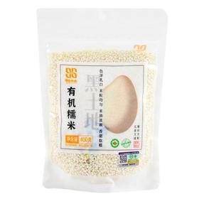 华生华态-有机圆糯米 400g/袋