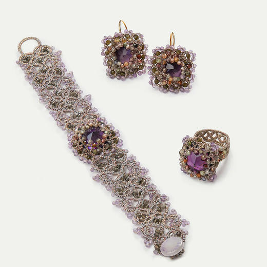 订购8周到｜Lorina Balteanu-BERTA-紫水晶 圆形 戒指［法国设计师］ 商品图5