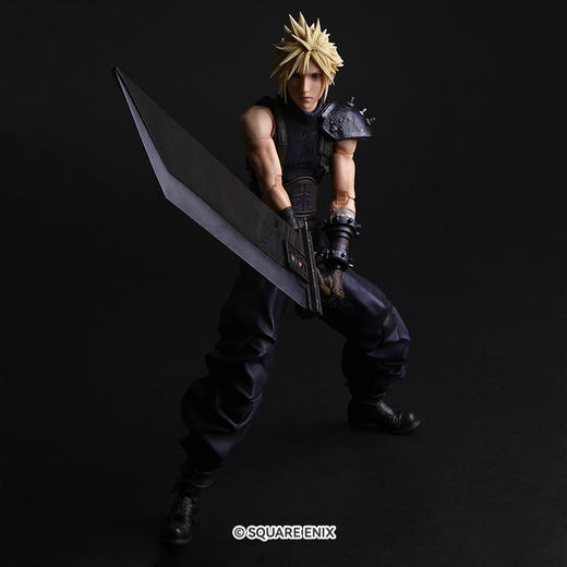 【GSC预售定金】最终幻想7：重生 PLAY ARTS真 克劳德·斯特莱夫 商品图3